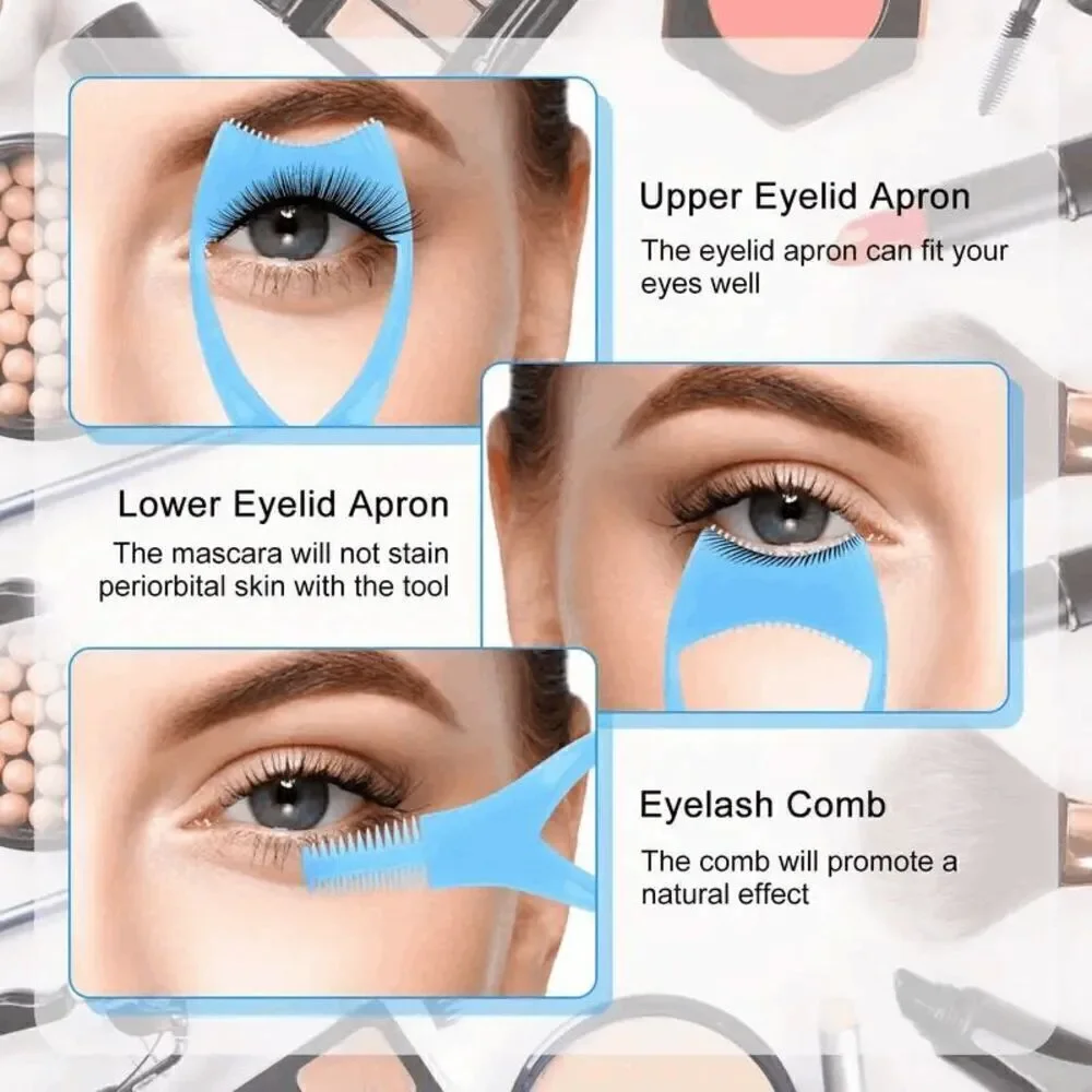 Mascara Eyelash Guard Applicator - 3 Pieces